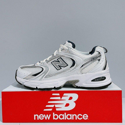 New Balance 530 女生 銀白色 舒適 透氣 輕量 緩震 D楦 休閒 老爹鞋 慢跑鞋 MR530SG