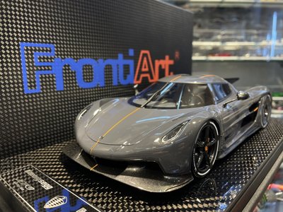 吉華科技＠ 1/18 FrontiArt Koenigsegg JESKO Absolut 石墨灰