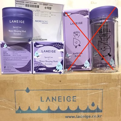 現貨出清 全新正品 Laneige 蘭芝 薰衣草 睡美人香氛水凝膜 70ml