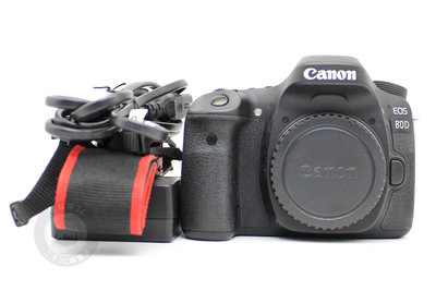 【台南橙市3C】CANON EOS 80D 單機身 APS-C 單眼相機 二手相機 快門數:68XX張#88332