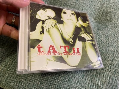 9.9新二手 HHH3 TATU T.A.T.U 200 KM H IN THE WRONG LANE CD