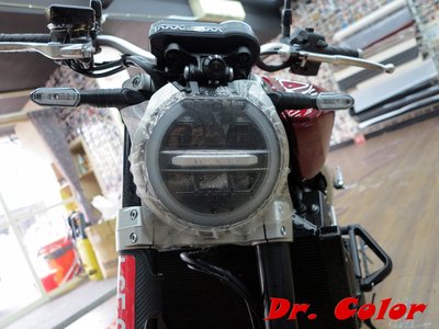 Dr. Color 玩色專業汽車包膜 Honda CB 1000R 車燈保護膜