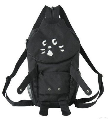 ♥ 小花日韓雜貨 ♥ -- NE-NET 可爱貓咪立體造型厚背包斜背包兩用背包