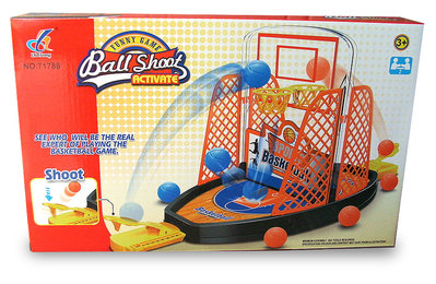雙人手指彈射籃球場 桌面迷你投籃機 親子遊戲 兒童益智力玩具