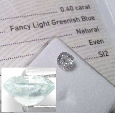 ㊣ 完全天然 真正藍色的鑽石 藍鑽 彩鑽 GIA 淨度好 有雷編 全証 非一克拉粉鑽黃鑽綠鑽 ☁ FANCY BLUE☁
