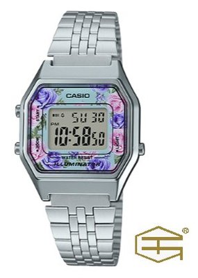 【天龜】 CASIO 復古造型電子錶款 LA680WA-2C