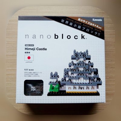 **全新絕版現貨””nanoblock Kawada 日本河田積木 日本姬路城 Himeji Castle NBH-018