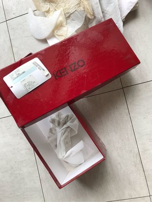Kenzo 鞋盒 鞋袋 愛買家族 鞋可免費贈送