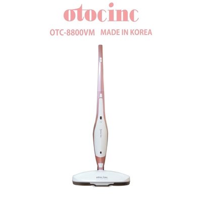 韓國 otocinc 多功能無線吸塵拖地機 乾濕電動拖把  分離式多功能吸塵器 粉白色