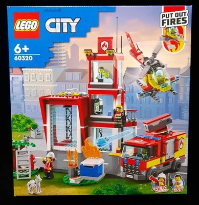 (STH)2022年 LEGO 樂高 CITY 城市系列 - 消防局    60320