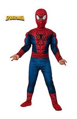 【豆芽Tsai美國商品】 美國進口  SPIDER MAN 2  蜘蛛人(肌肉裝) 萬聖節造型服 cosplay