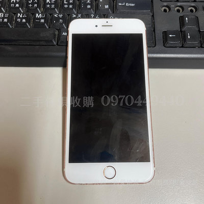 二手傢俱台中【 粉紅色 有貼膜 iphone6s plus 64g 蘋果手機 功能正常 電池100% 】回收二手傢俱