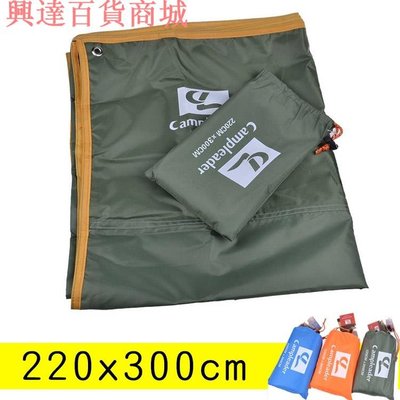 多功能防潮地布(220x300cm)僅0.6kg贈收納袋  /可當地墊 天幕 野餐墊 遮陽 雨棚 地布 防潮墊 防潮地墊
