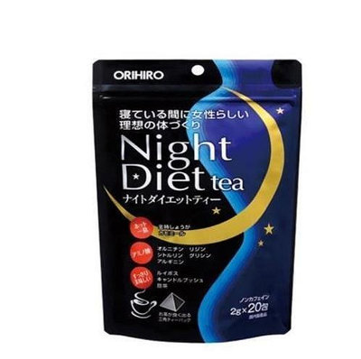 樂購賣場 日本ORIHIRO Night Diet tea 夜間纖體路易波士茶 20袋入