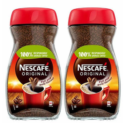 [COSCO代購] C261182 雀巢 原味即溶咖啡粉 300公克 X 2罐