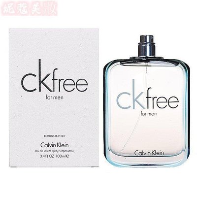 【妮蔻美妝】Calvin Klein ck free for men 男性淡香水 TESTER 100ml