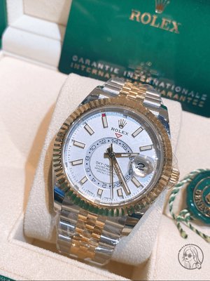【Q小姐的玩錶瘋】Rolex半金白天行者326933(五銖款)🔺2021年保卡 全新品