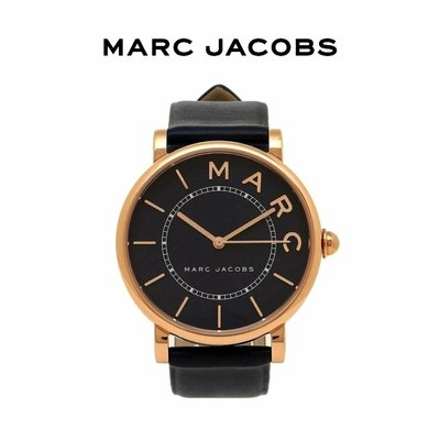 MARC JACOBS ►Roxy（ 玫瑰金色×黑色 ）手錶 女錶｜100%全新正品｜特價！