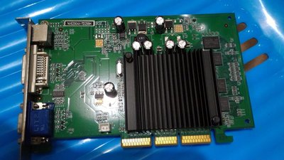 Msi Nvidia 6200 8X 顯示卡. AGP 介面