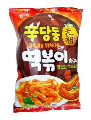 韓式辣炒年糕餅乾103克/韓式辣年糕/韓國年糕餅乾韓國辣炒年糕餅乾~小包