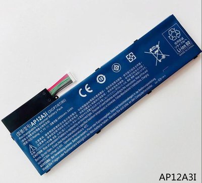 原廠 Acer 適用於AP12A3i M5-481G M5-481TG M3-581TG MA50 M5-481PT電池