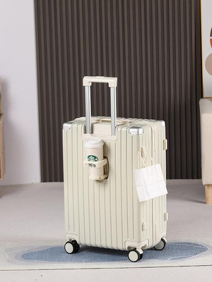 現貨 ：行李箱雙層拉鏈大容量拉桿箱防爆拉鏈行李箱女ins住宿