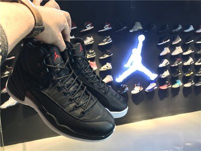Air Jordan 12 “Black Nylon” 黑白 百搭 中筒 休閒運動籃球鞋 男鞋 130690-004