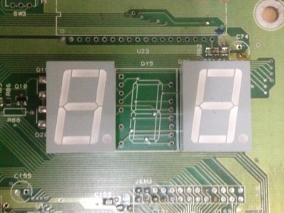 平衡機修理 CORGHI FAIP SIMPESFAIP TECO SICE 主機板 CPU板 顯示板專用7段LED組