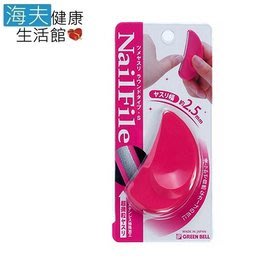 【海夫健康生活館】日本GB綠鐘 PSG 專利 弧形指甲銼刀(PSG-034)(雙包裝)