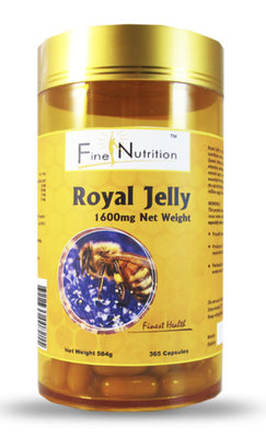 (🐨澳洲）Fine Nutrition-Royal Jelly 蜂王乳 （高單位）1650mg  10-HDA X365