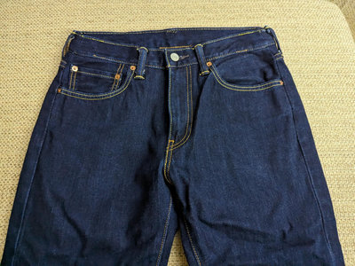 Levis 511 深藍色小直筒牛仔褲 30 S號