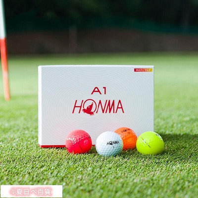♧夏日べ百貨 正品HONMA紅馬高爾夫球TW-D1兩層球G1X三層球K1練習球S3遠距離球