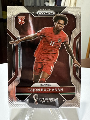 Tajon Buchanan #54 世足 帕尼尼 2022 World Cup Prizm Panini 卡達 世界盃 加拿大
