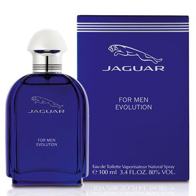 【Jaguar 積架】 EVOLUTION 藍色經典 男性淡香水 100ml
