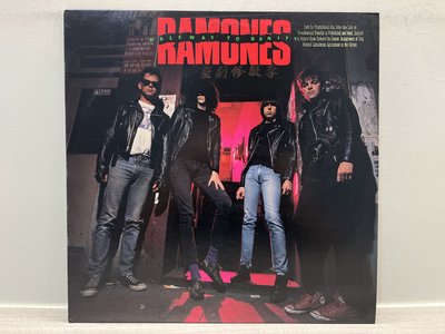 晨雨黑膠【西洋】美首版,Sire,Promo印, 1987版, Ramones – Halfway To Sanity