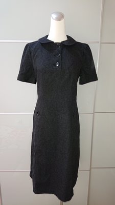 BURBERRY 低調款灰黑色洋裝/連身裙(A9)