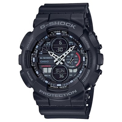 CASIO 卡西歐 G-SHOCK防磁雙顯式腕錶(GA-140-1A1)