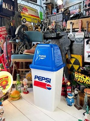 (I LOVE樂多)Pepsi 百事可樂 (藍色) 20L 垃圾桶