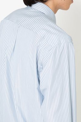 2022SS AURALEE FINX STRIPE SHIRTS 藍色條紋5號| Yahoo奇摩拍賣