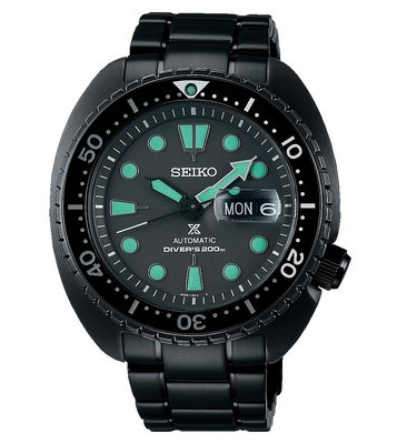 [價錢可商量】精工 Prospex 黑潮夜視 200米潛水機械錶 (SRPK43K1/4R36-06Z0SD)45mm