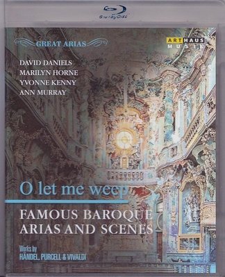 高清藍光碟 O let me weep Famous Baroque Arias & Scenes 詠嘆調 巴洛克25G
