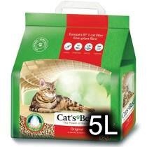 (恩恩寵物)Cat's Best凱優紅標凝結環保木屑砂-5L(約2.1公斤)低粉塵細微粒-超商限2包