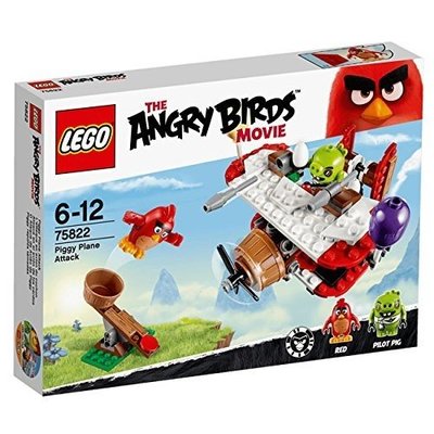 台中＊＊宏富玩具＊＊LEGO 樂高積木 Angry Birds 憤怒鳥 75822 Piggy Plane Attack