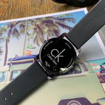 二手全新店家實拍實拍Calvin Klein 凱文克萊 CK 瑞士製 男錶 時尚儉約商務氣質腕錶 正品手錶潮(男錶K2G