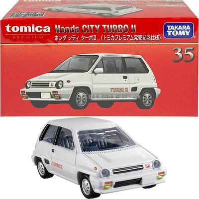 【HAHA小站】TM22621 正版 多美 初回 紅盒 PRM35 本田 CITY Turbo 2 小汽車 模型車