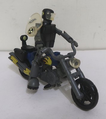 可動史迪克 Stikfas Motorcycle 人+摩托車