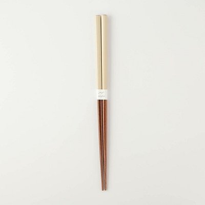 【Apple 艾波好物】日本 fam. 多彩 天然木筷 筷子 22.5cm
