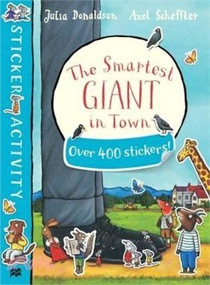 *小P書樂園* The Smartest Giant in Town Sticker Book