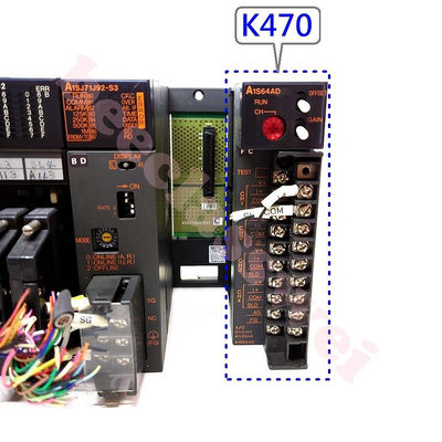 A1S64AD MITSUBISHI 三菱 PLC 可程式控制器 模組 K470