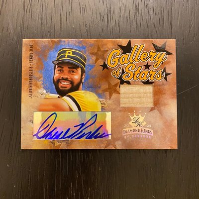 美國職棒MLB 2005 Diamond King Auto Game Bat Dave Parker 親筆簽名 棒球卡 球卡 #039/200